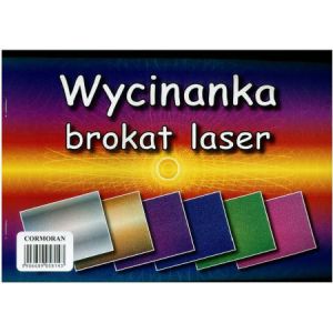 Wycinanka A4/6 Cormoran Brokatowa-metalizowana Laser